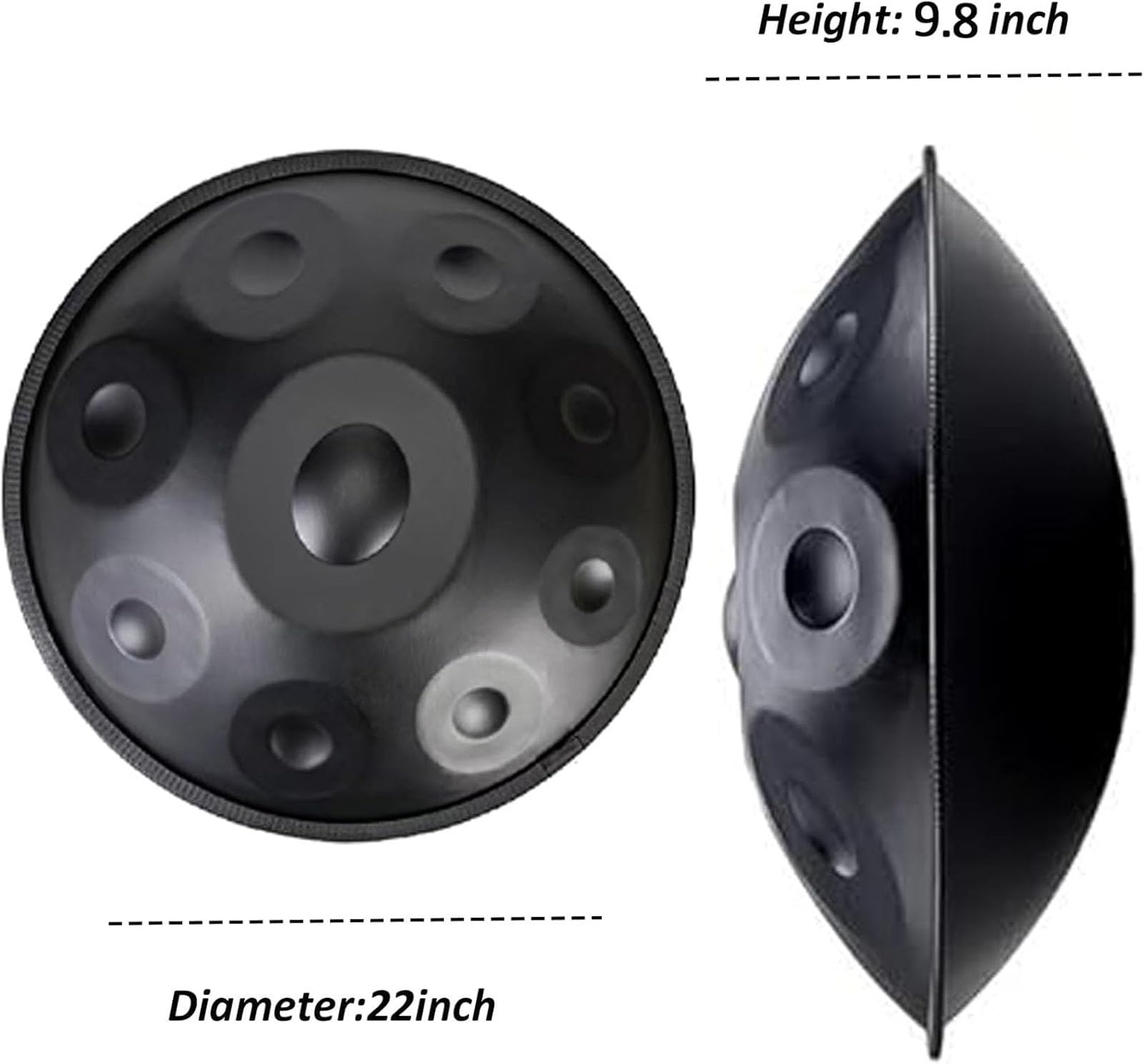 ハンドパン　Dマイナー9ノート Amazon | ハンドパン スティールドラム 打楽器 ，ハンドパンD